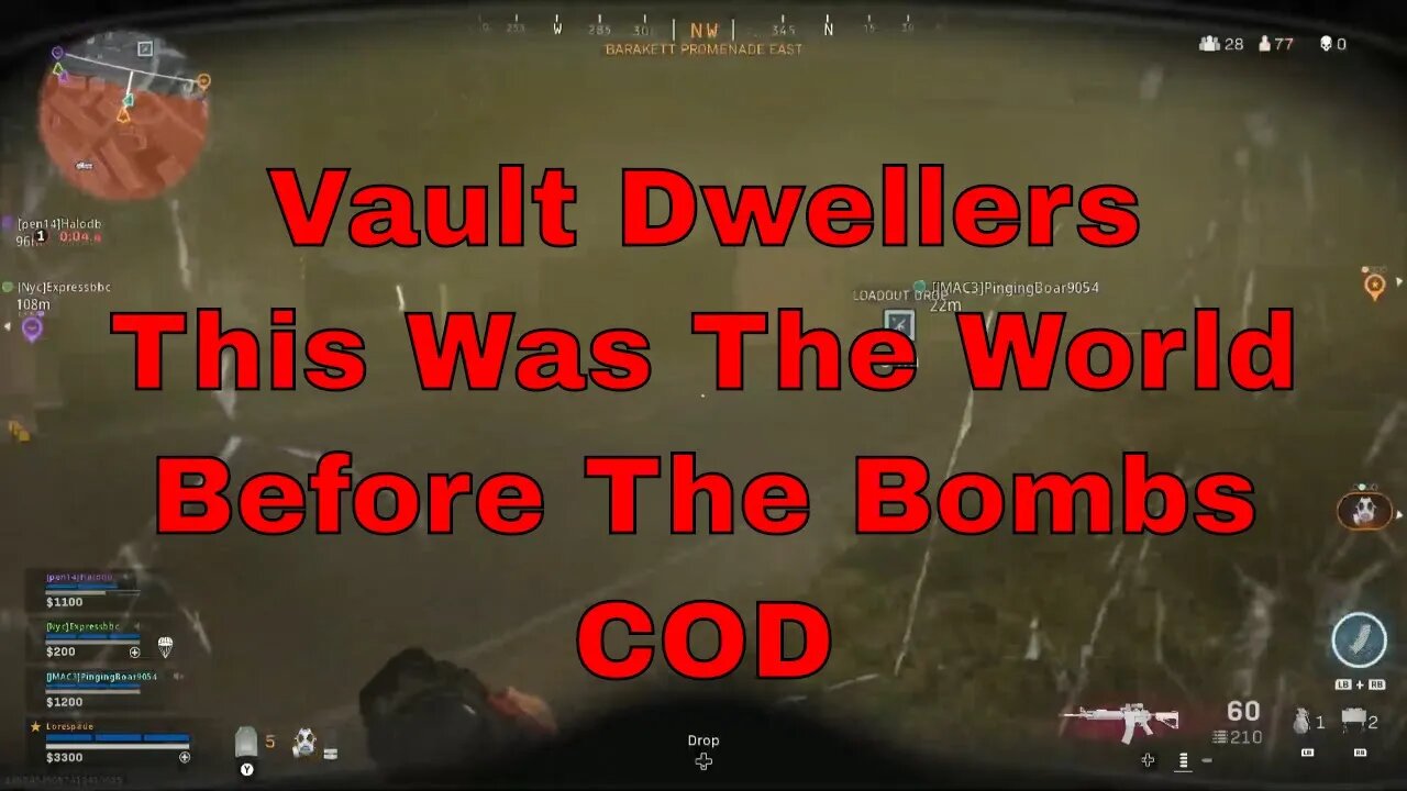 COD Warzone Vault Dwellers This Was What Happened Before The Bombs Fell.
