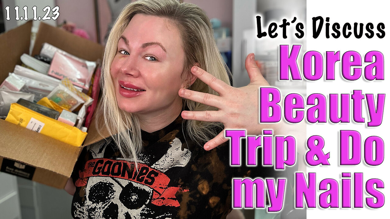 Lets discuss Korean Beauty Trip and do my Nails | Wannabe Beauty Guru | code Jessica10