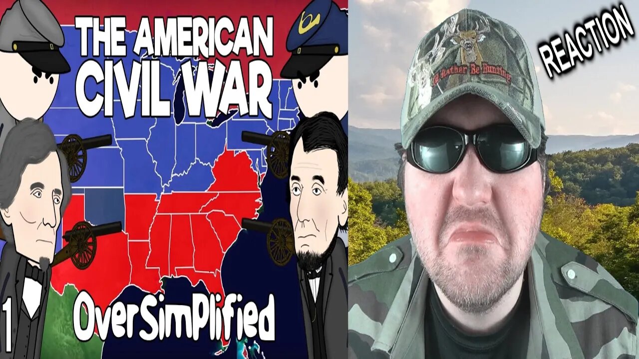 The American Civil War - OverSimplified (Part 1) REACTION!!! (BBT)