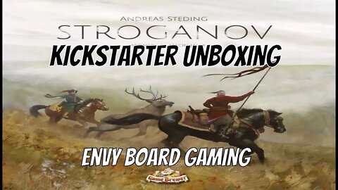 Stroganov Deluxe: Kickstarter Unboxing