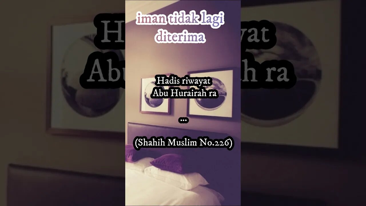 masa di mana iman tidak lagi diterima