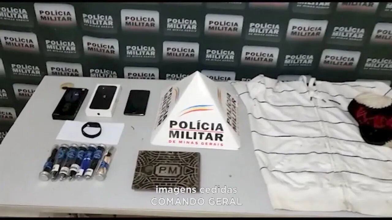 Região Central: câmeras flagram loja de celulares sendo invadida por criminosos em GV