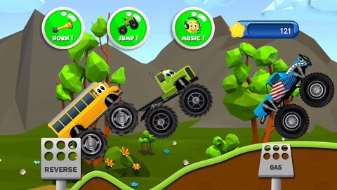 MONSTER TRUCKS KIDS RACING GAME