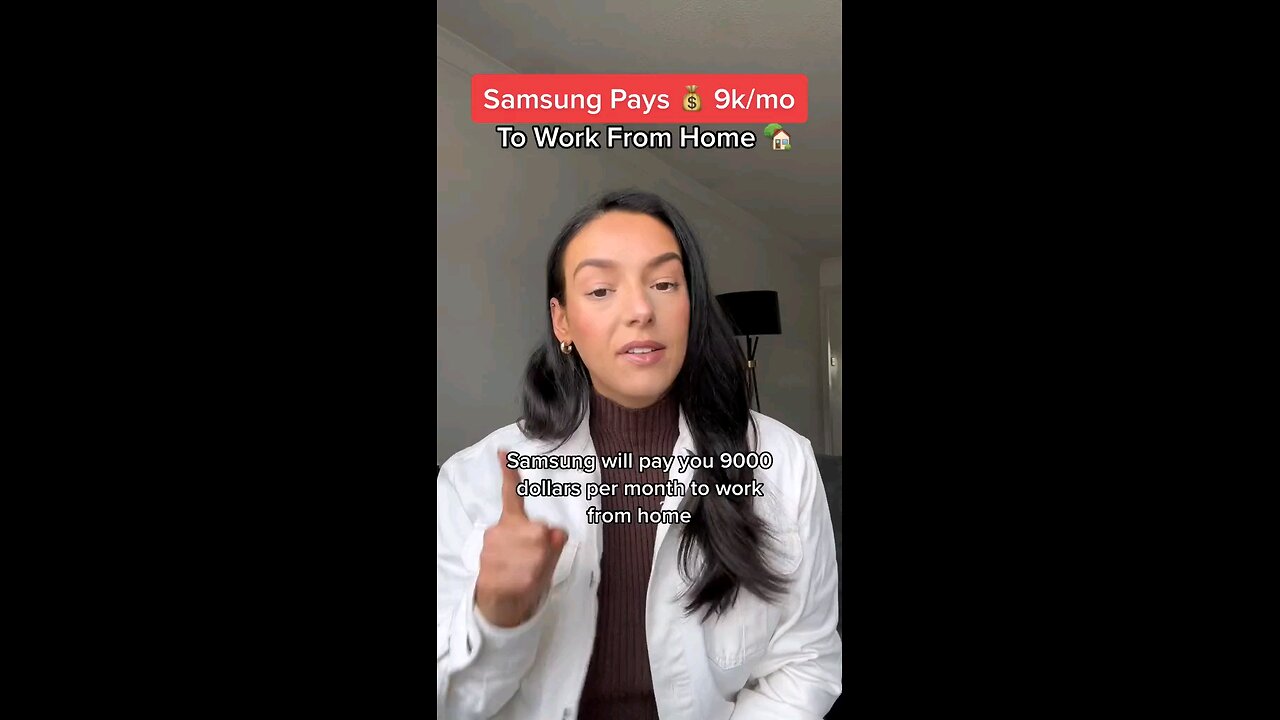 Samsung Work from home opportunity 💸💰