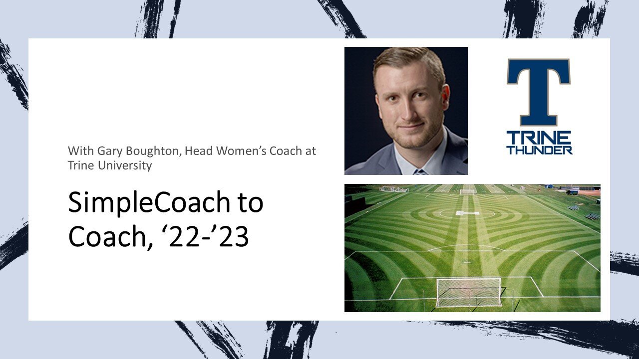 A SimpleCoach to Coach Interview with Gary Boughton, Head Women's Coach at Trine University