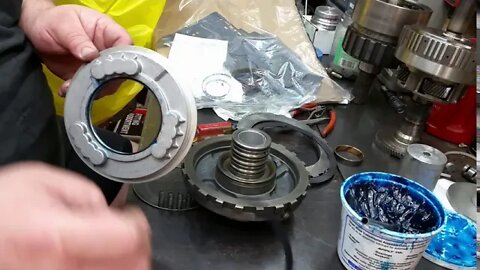 Building the Center Support on our GM 4L80e Transmission