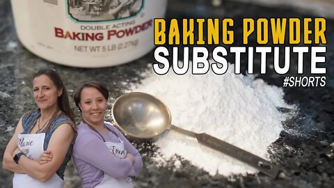 Baking Powder Substitute #SHORTS