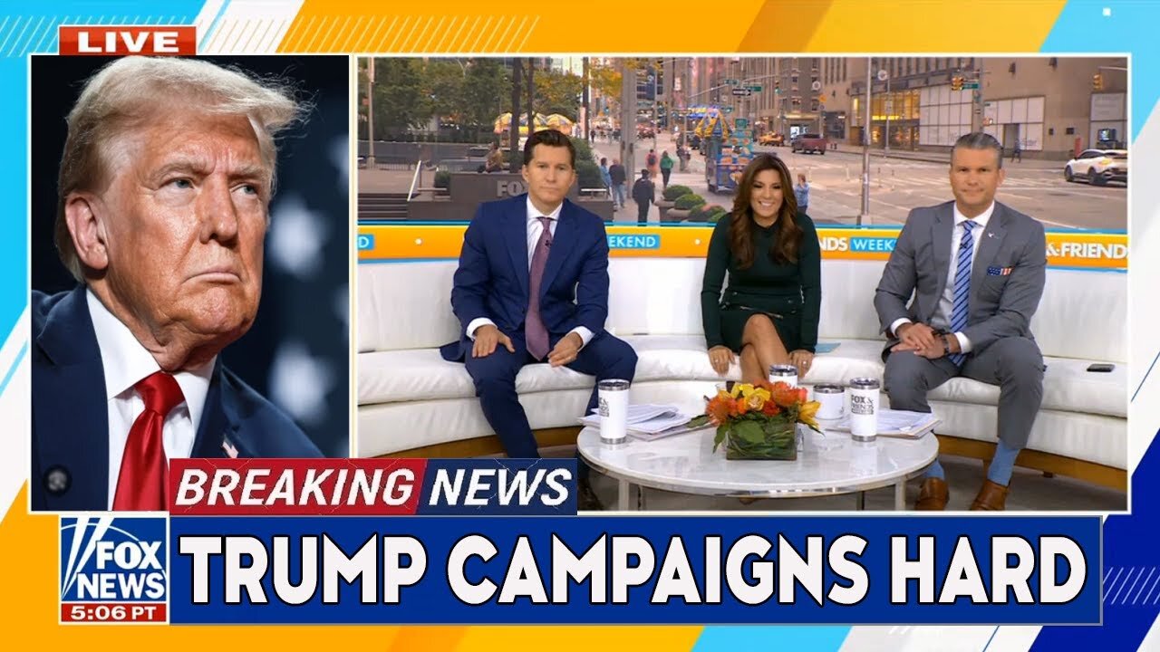 FOX and Friends Sunday 10/13/24 [8AM] FULL HD | FOX BREAKING NEWS TRUMP October 13, 2024