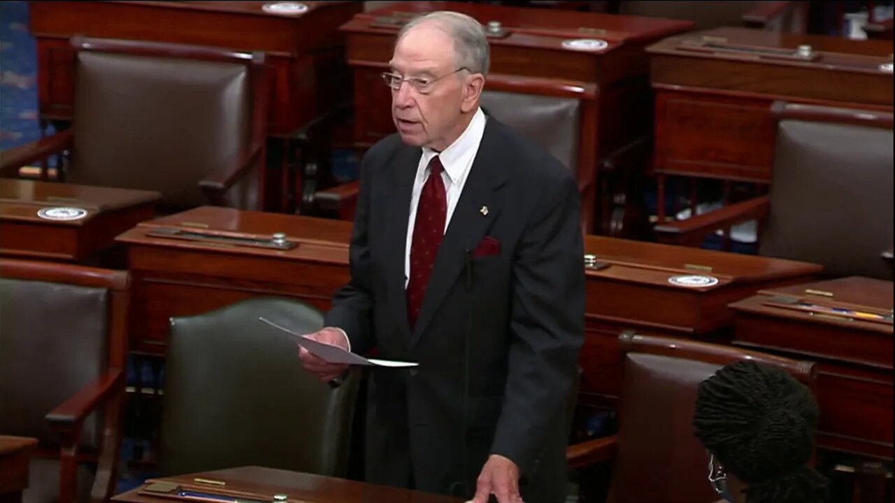 Grassley on President Trump’s Policing Executive Order