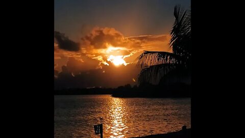 Relaxing at Sunset .Reduce Stress