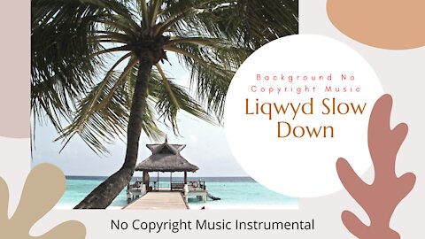 Liqwyd Slow Down | No Copyright Music Instrumental | Background No Copyright Music |