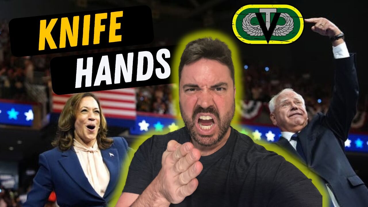 Covering The Last Night of The DNC | Cumala Drinking Game Might Be Painful | Knife Hands