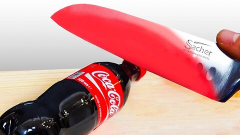 1,000 Degree Knife vs Coca Cola