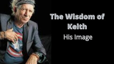 The Wisdom of Keith His Image