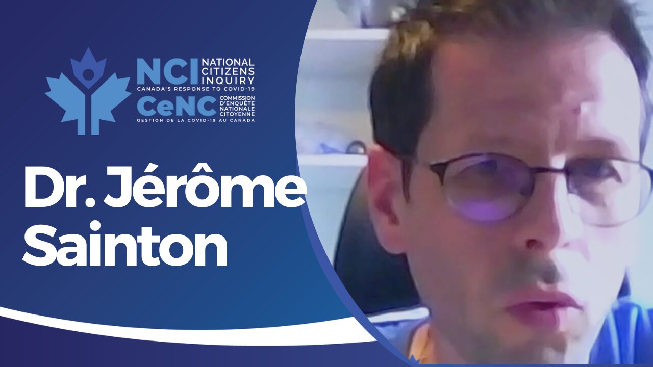Dr Jérôme Sainton Presents A Risk/Benefit Analysis Of The Vaccines | Quebec City Day Three | NCI