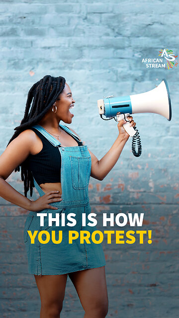 THIS IS HOW YOU PROTEST!