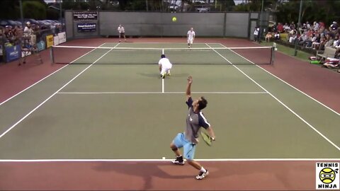 #4 Le/Su vs. #2 Maatta/Tribler SF HIGHLIGHTS - Kailua Men's Night Doubles 2013