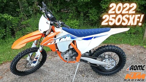 2022 KTM 250 SXF | Walkaround Updates and First Start! (4K)