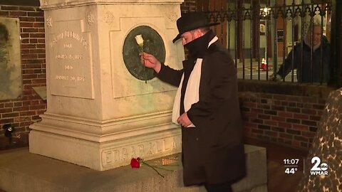 'Poe Toaster' tradition carries on at famed poet’s gravesite