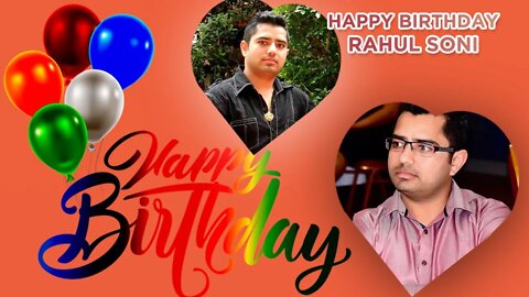 Happy Birthday Rahul Soni Ji!