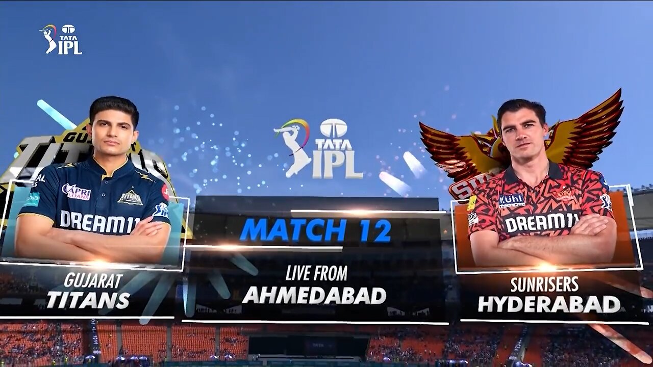 M12__GT_vs_SRH_Match_Highlights