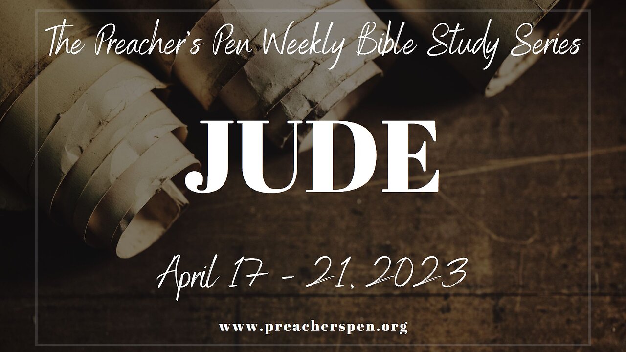 Bible Study Weekly Series - Jude - Day #2