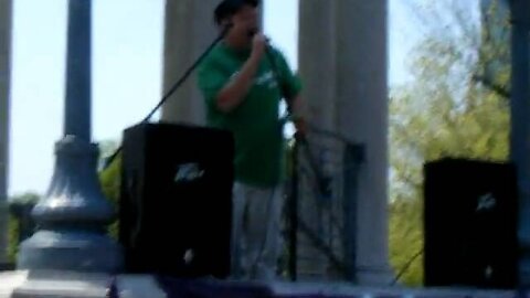 A bit of speechmaking at the Boston Common Immigration March 5-1-10.AVI