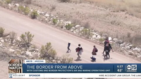 Flying alongside CBP patrol agents with Title 42 ending