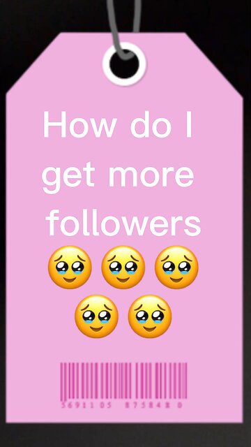 Help me get more followers