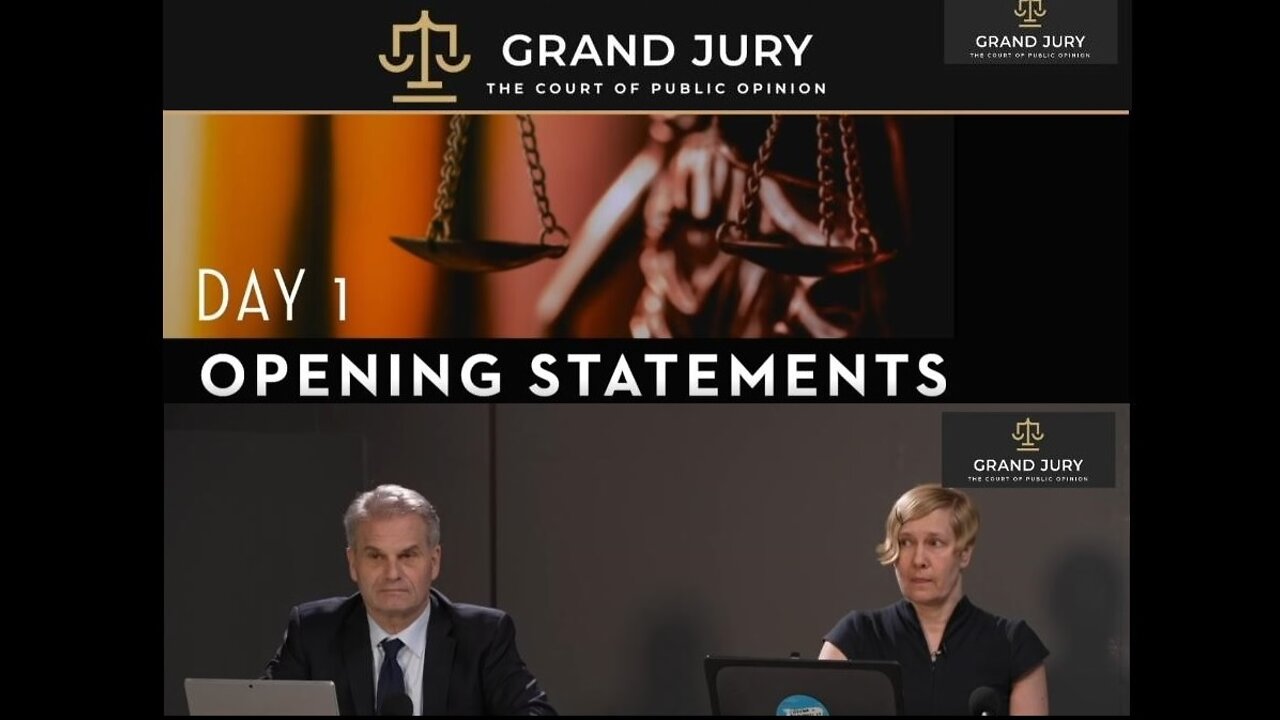 Grand Jury | Day 1 (English) COVID: VACCINES: INJURIES; DEATHS