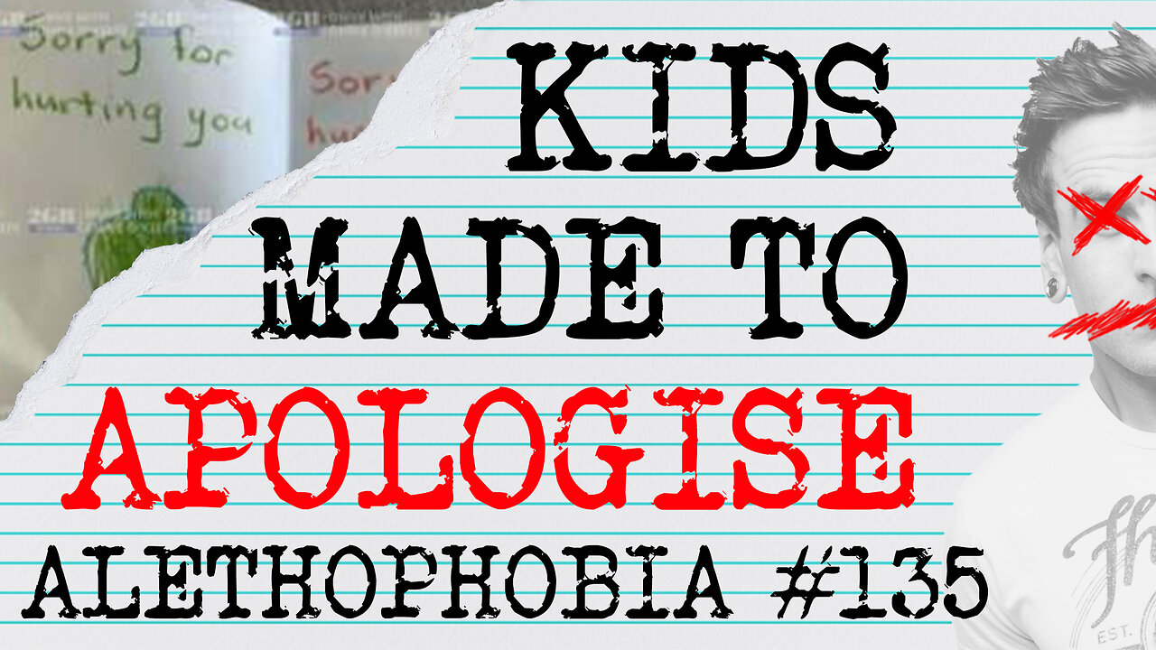 4YR OLDS MADE TO SAY SORRY FOR "COLONIALISM"