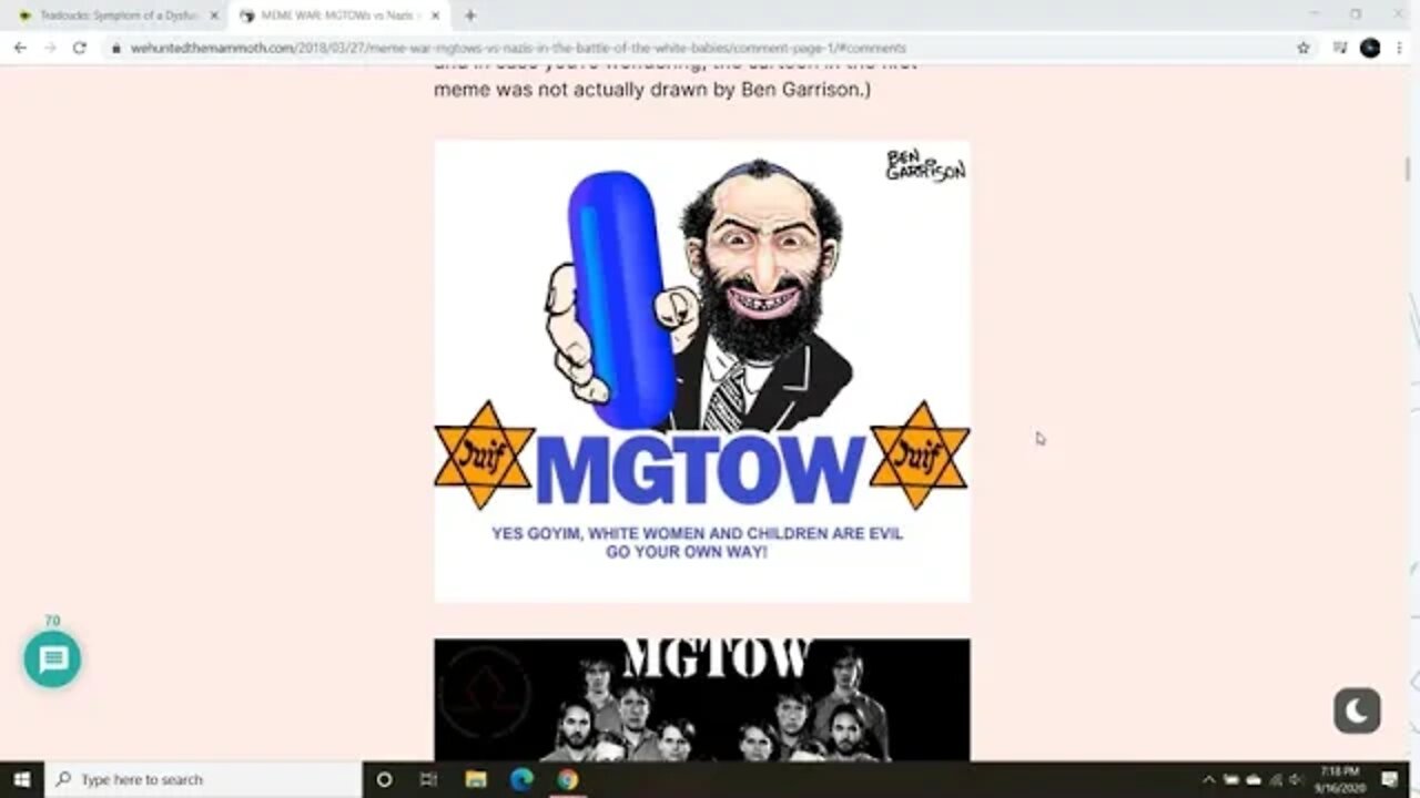 How racists will destroy MGTOW