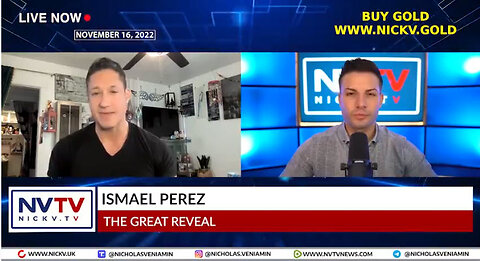 Ismael Perez Discusses The Great Reveal with Nicholas Veniamin