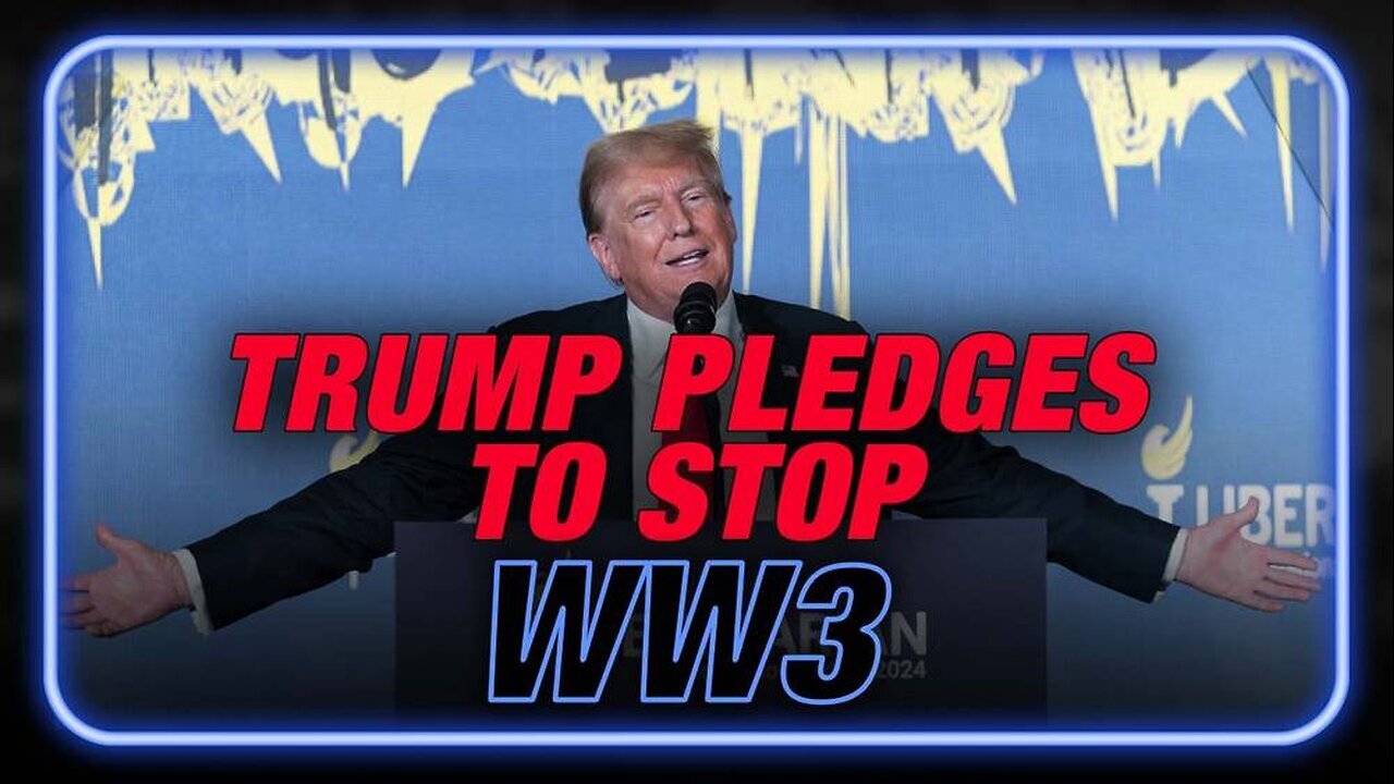 Derek Johnson update Today - Epic Video- Trump Pledges To Stop WW3 At Libertarian Convention