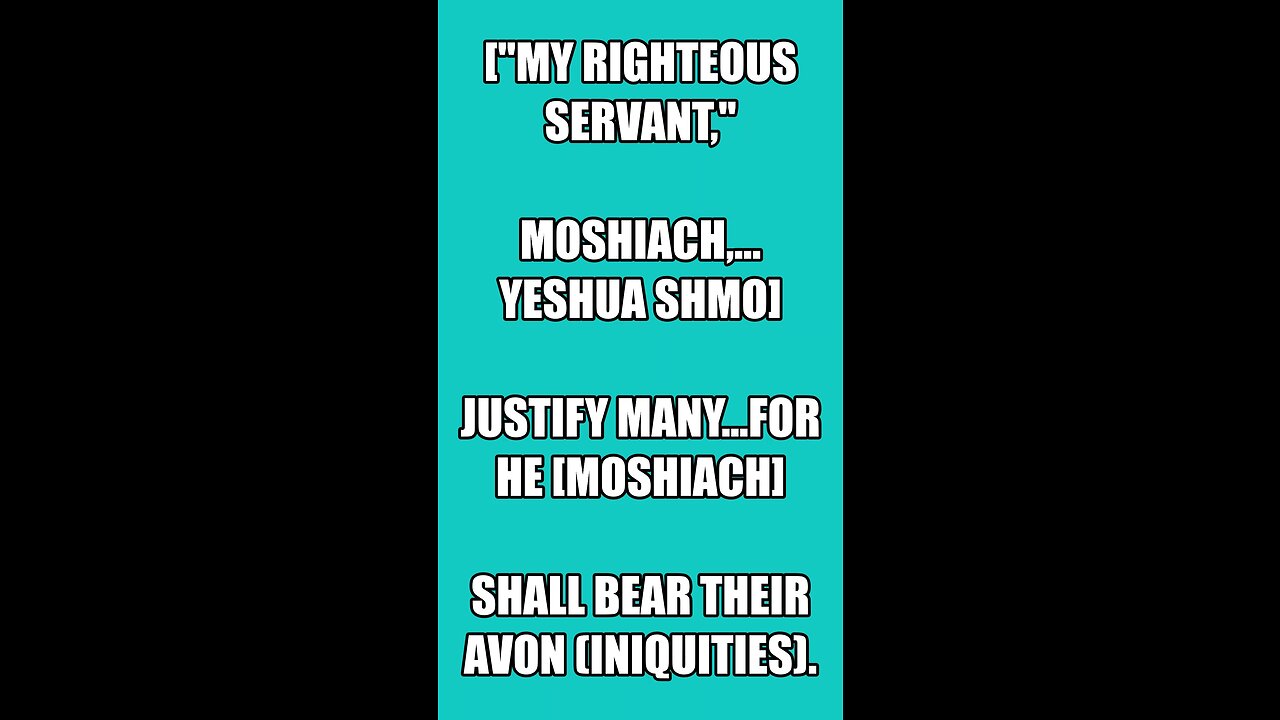 "...Moshiach...Yeshua..."31; Are you "saved"? 94; LAST CALL!--The Good News 2 #Shorts #Moshiach #GOD