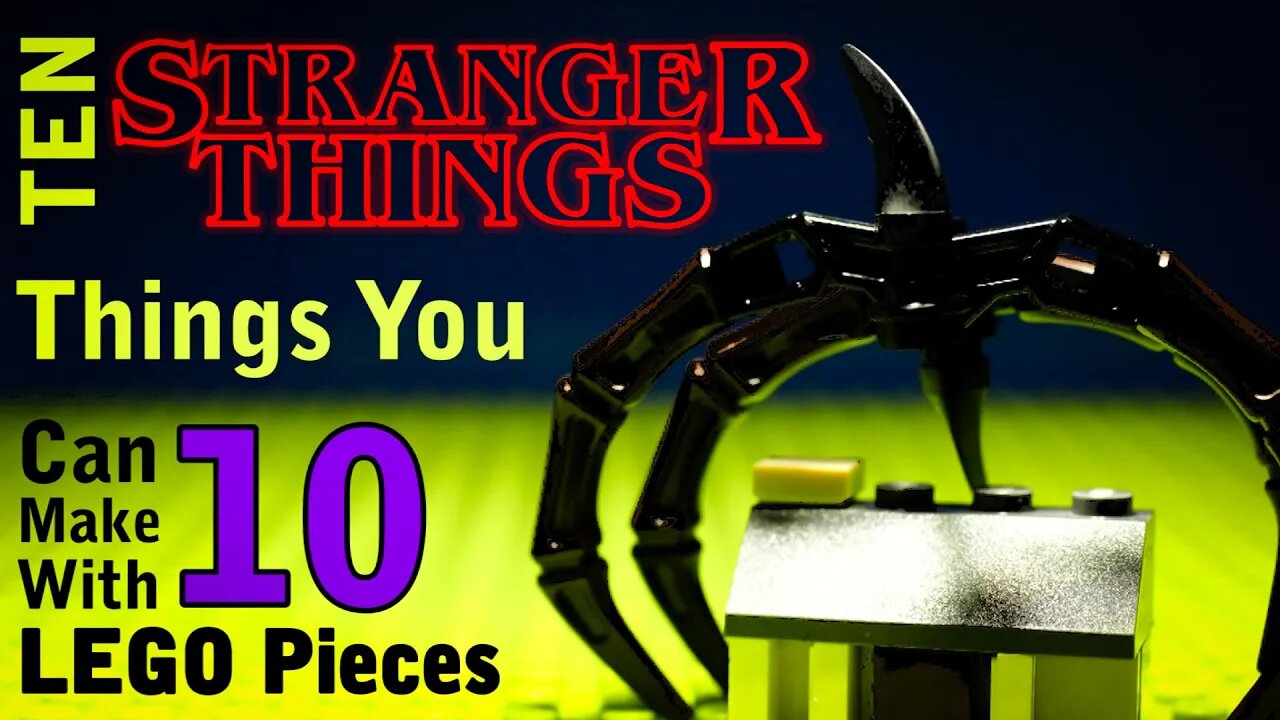 10 Stranger Things things You Can Make With 10 Lego Pieces