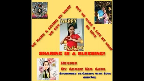 My birthday Share the blessings Event