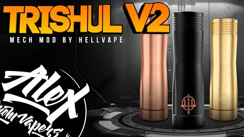 21.11 - ДЕНЬ НАВАЛА l Trishul V2 Mech Mod by HellVape l Alex VapersMD review 🚭🔞