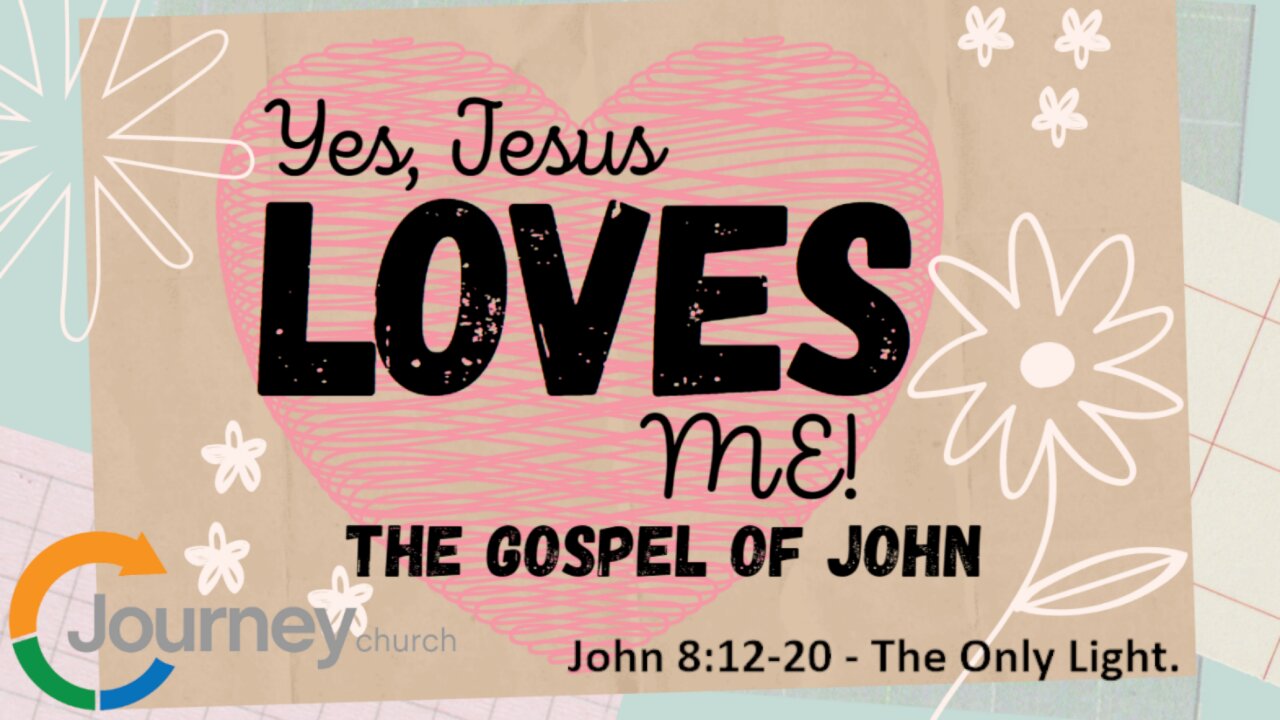 John 8:12-20 - The Only Light.