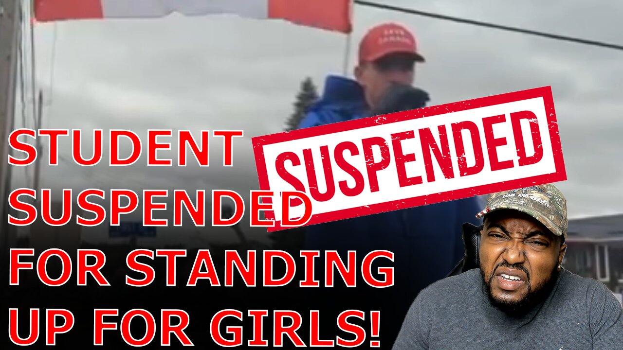 BASED High School Student SUSPENDED For WALK OUT Against Transgender Males In Girl's Bathrooms