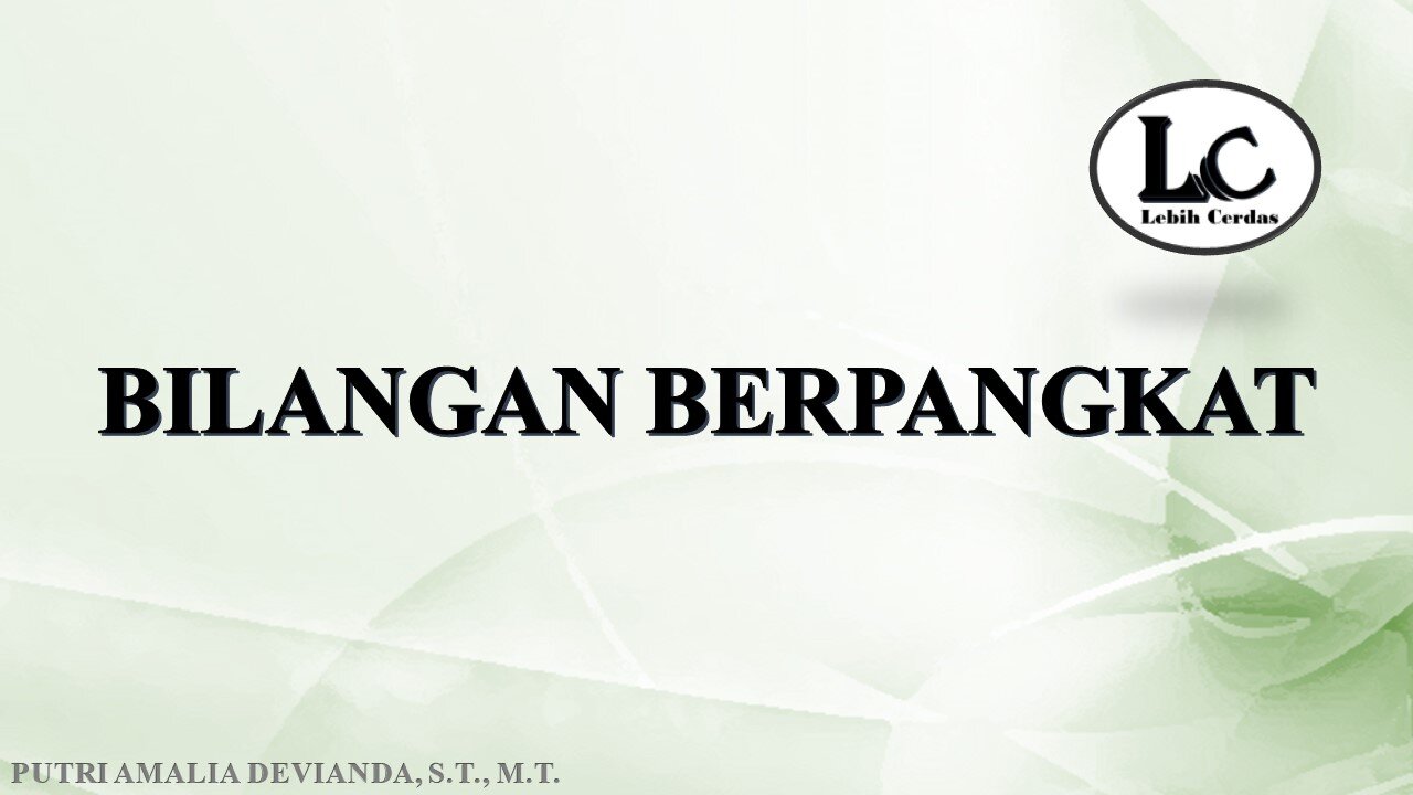 Mengenal Sifat- Sifat Bilangan Berpangkat | Materi SMA