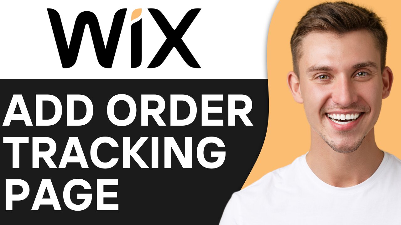 HOW TO ADD ORDER TRACKING PAGE ON WIX