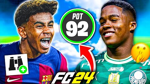 I Added UNRELEASED WONDERKIDS to FC 24 because EA won’t…