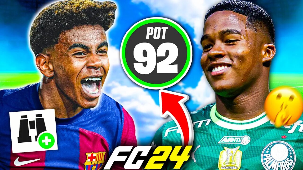 I Added UNRELEASED WONDERKIDS to FC 24 because EA won’t…