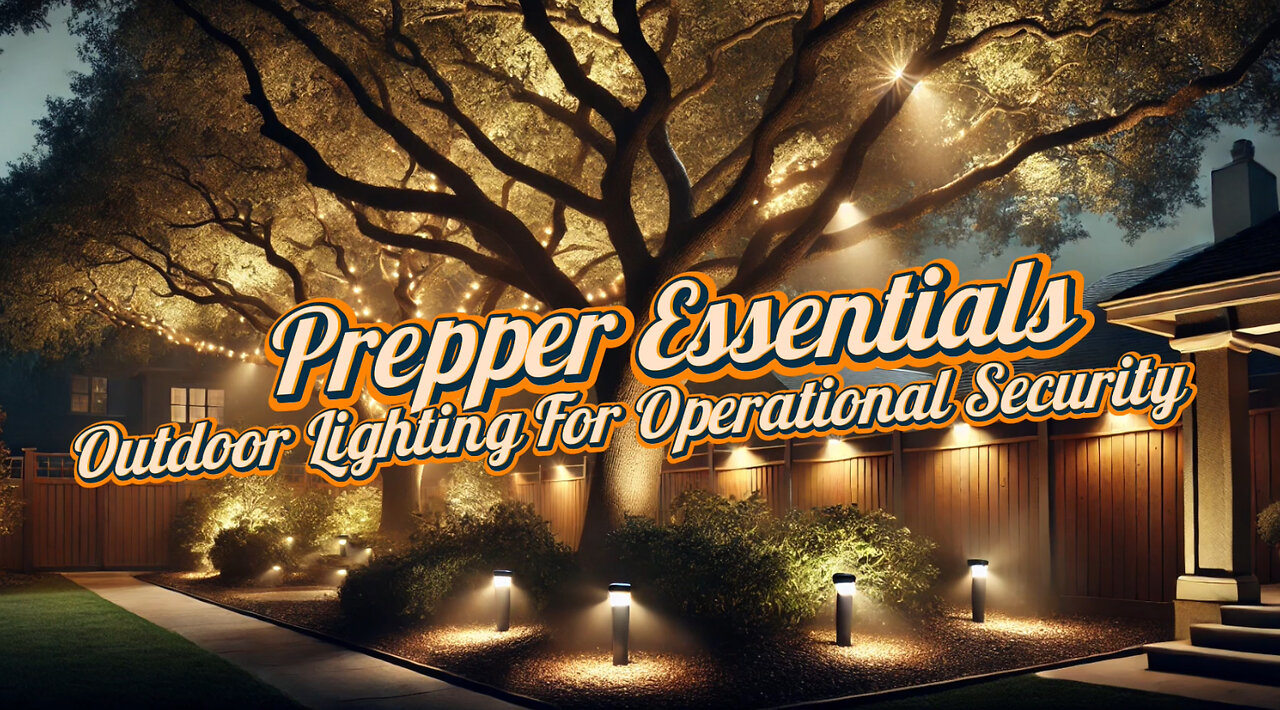 Prepper Essentials: Outdoor Lighting for Opsec (Tiktok Shop Wall Mounted Solar Wash Lights)