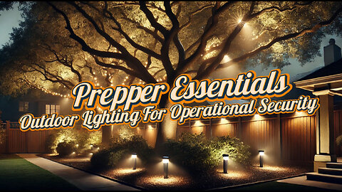 Prepper Essentials: Outdoor Lighting for Opsec (Tiktok Shop Wall Mounted Solar Wash Lights)