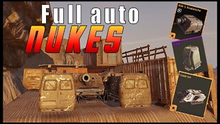 Hadron makes avalanche into full auto nukes | Crossout