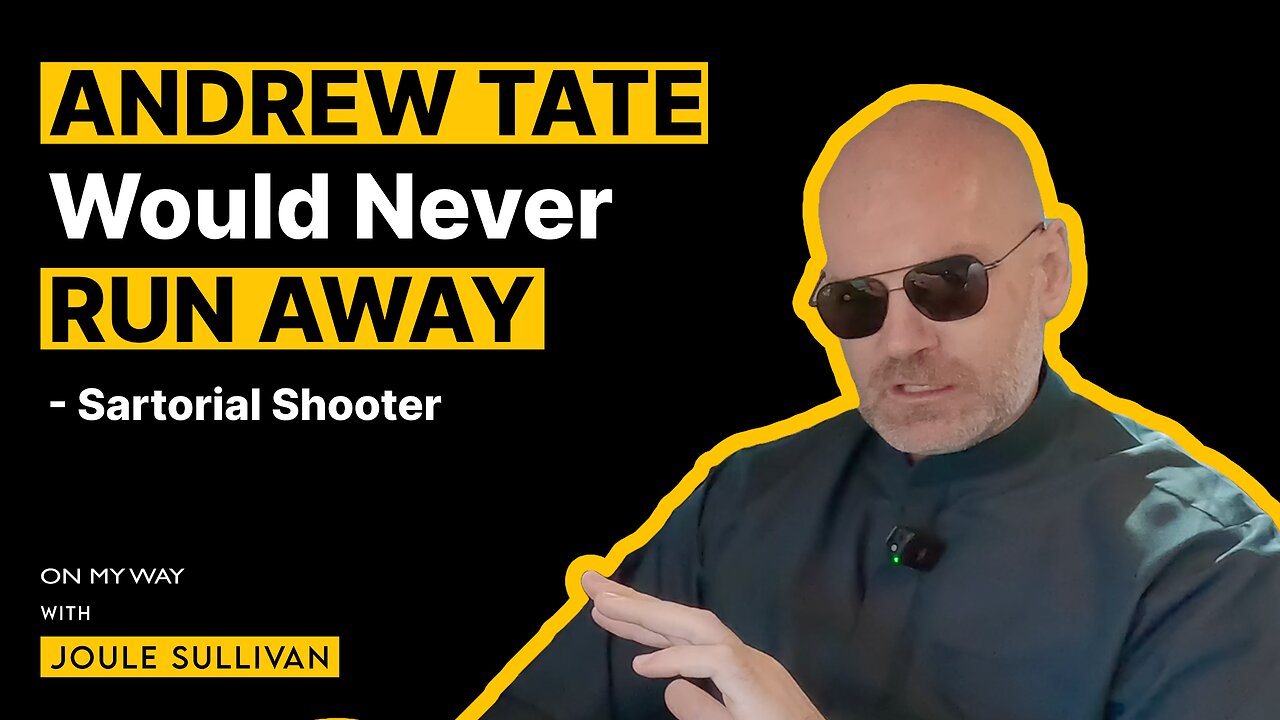 Sartorial Shooter Reveals: UPDATE ON ANDREW TATE, LIFE IN DUBAI, CONVERTING TO ISLAM AND MUCH MORE!