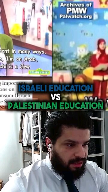 Let's look at Israeli vs Palestinian Educational TV shows. US college students watch Palestinian TV?
