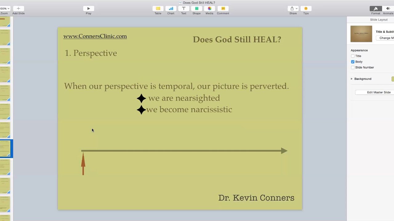 Does God still Heal? | Dr. Kevin Conners - Conners Clinic